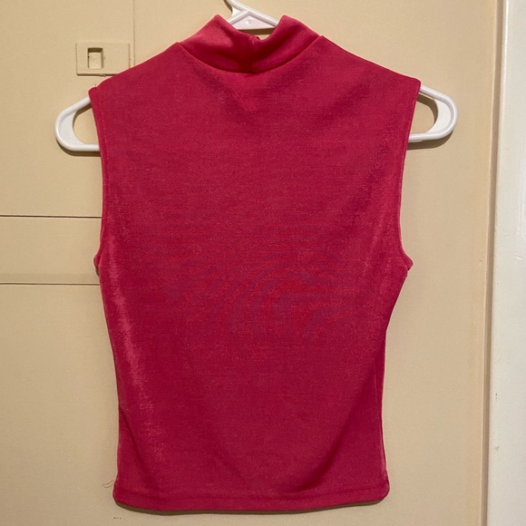 Vintage Morgan Square Hot Pink Tank - Picture 2 of 5